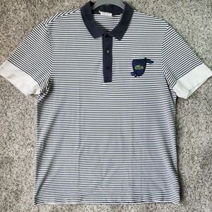 Lacoste Sport Polo Shirt | Mens 6 XL | Striped Golf Crest | Stretch | Excellent